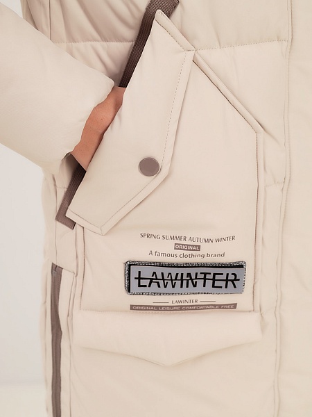 Куртка LAWINTER  модель 83629, цвет Бежевый