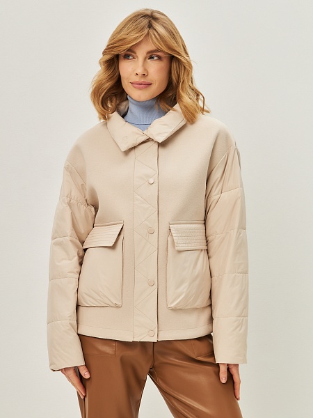 Куртка LAWINTER  модель 8392, цвет Молочный