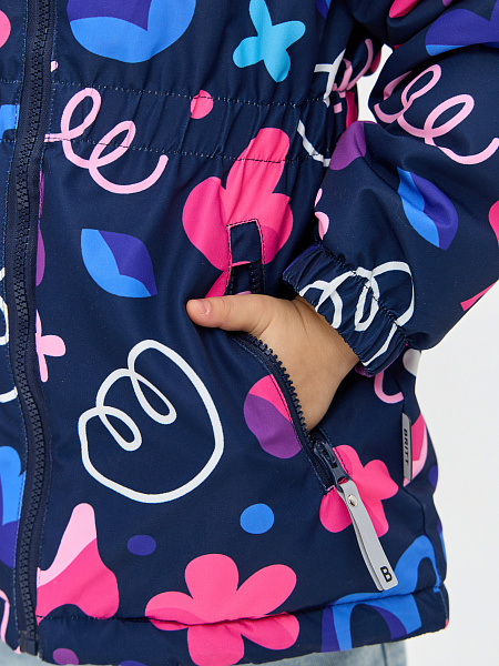 Куртка BRITT  модель 64738, цвет Сине-розовый