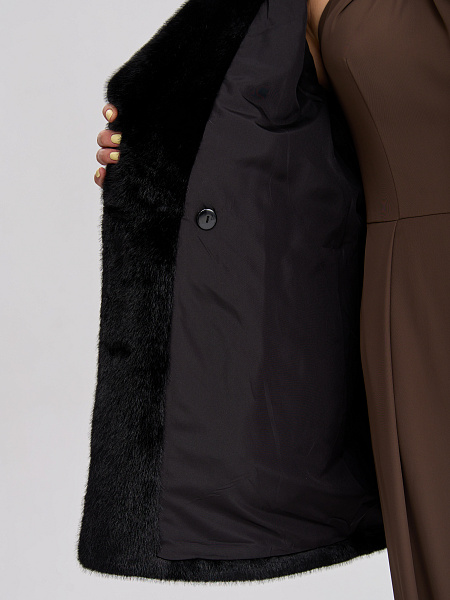 Шуба LAWINTER  модель 54243, цвет Черный