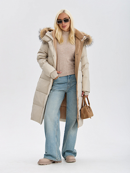 Куртка LAWINTER  модель 83382, цвет Молочный