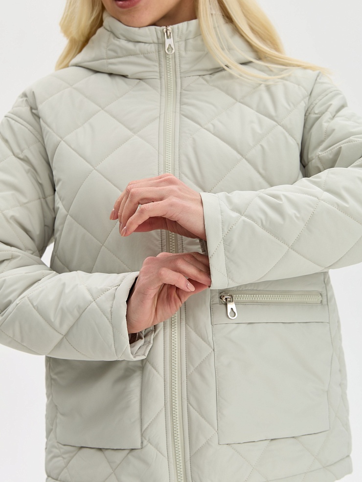 Куртка женская демисезонная LAWINTER, мята, модель 85250