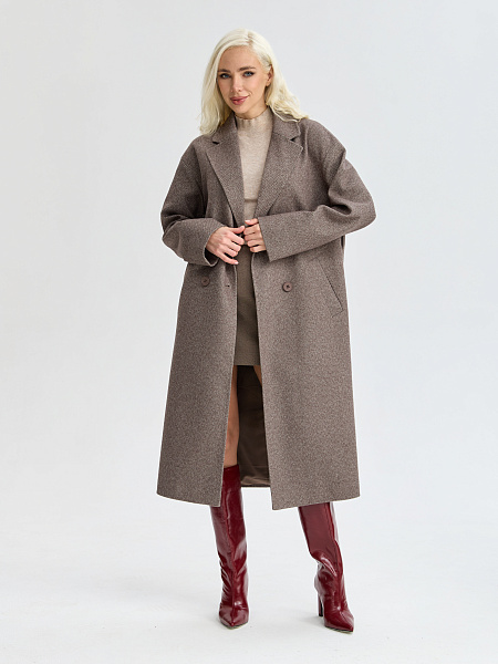 Пальто LAWINTER  модель 83891, цвет Мокко