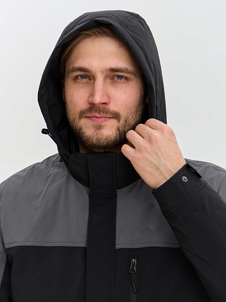 Куртка GRIZMAN  модель 74304, цвет Серо-черный