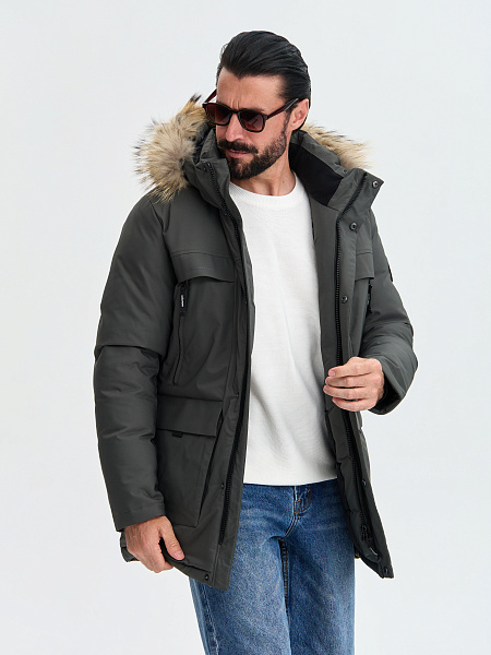 Куртка GRIZMAN  модель 7543, цвет Темно-серый