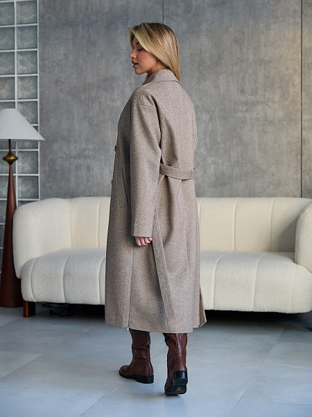 Пальто LAWINTER  модель 83891, цвет Капучино