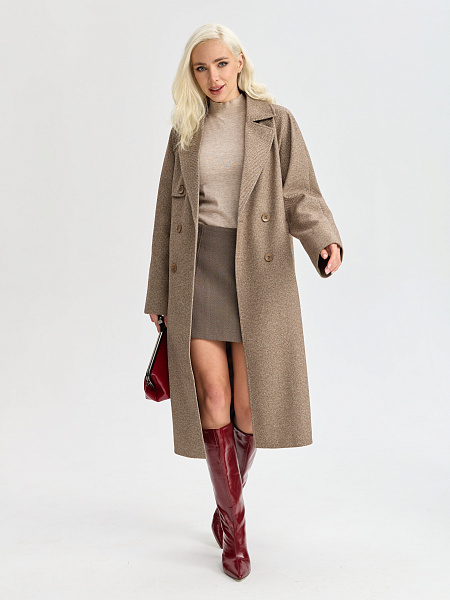 Пальто LAWINTER  модель 84867, цвет Капучино