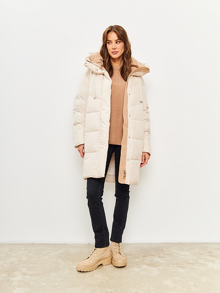 Куртка LAWINTER  модель 83564, цвет Молочный