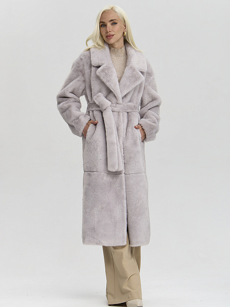 Шуба LAWINTER  модель 53933, цвет Лиловый