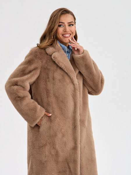 Шуба LAWINTER  модель 5391, цвет Мокко