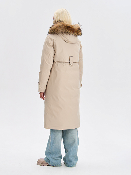 Куртка LAWINTER  модель 83726, цвет Молочный