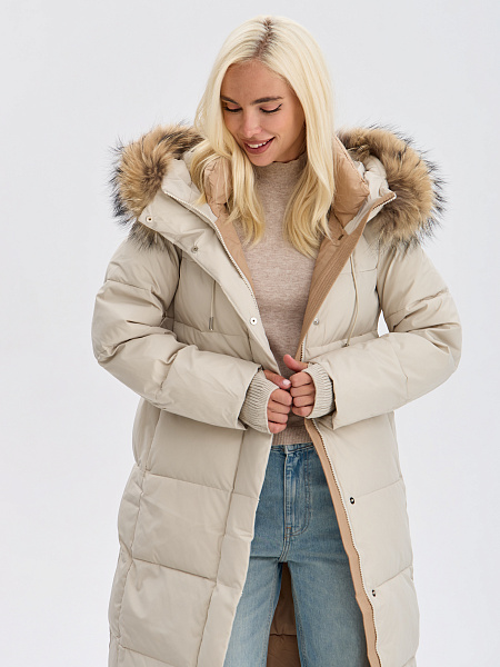 Куртка LAWINTER  модель 83382, цвет Молочный