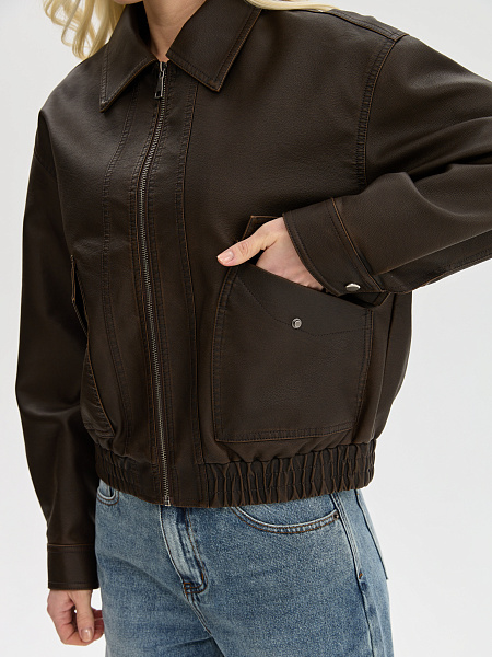 Куртка LAWINTER  модель 25518, цвет Коричневый