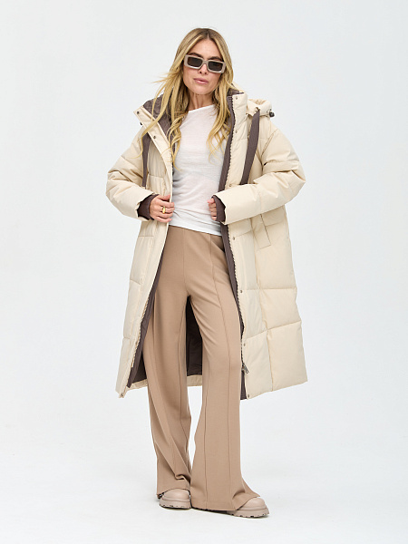 Куртка LAWINTER  модель 84494, цвет Бежевый Куртка LAWINTER  модель 84494, цвет Бежевый