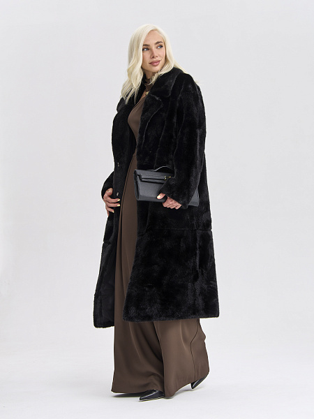 Шуба LAWINTER  модель 53933, цвет Черный