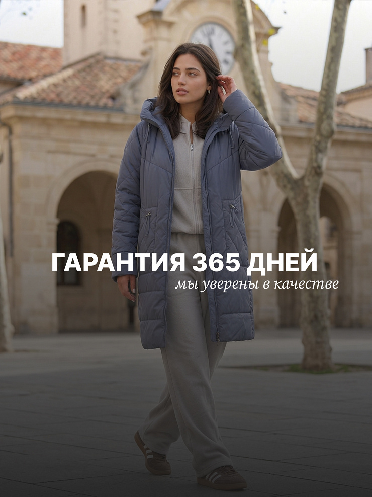 Пальто женское демисезонное LAWINTER, джинсовое, модель 84844