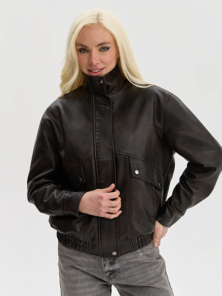 Куртка LAWINTER  модель 85804, цвет Коричневый