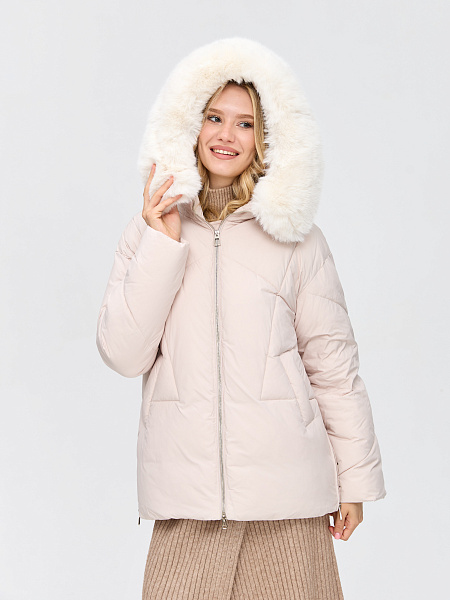 Куртка LAWINTER  модель 8448, цвет Молочный