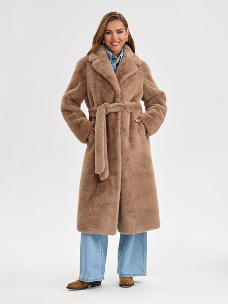 Шуба LAWINTER  модель 5391, цвет Мокко