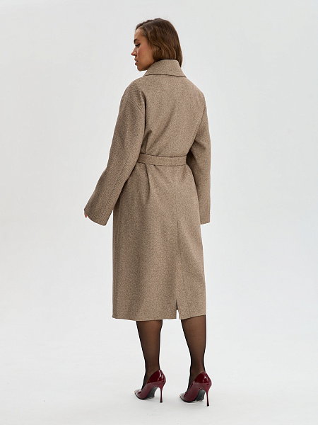 Пальто LAWINTER  модель 84423, цвет Коричневый