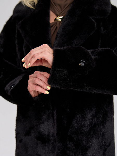 Шуба LAWINTER  модель 53576, цвет Черный