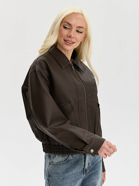 Куртка LAWINTER  модель 25518, цвет Коричневый