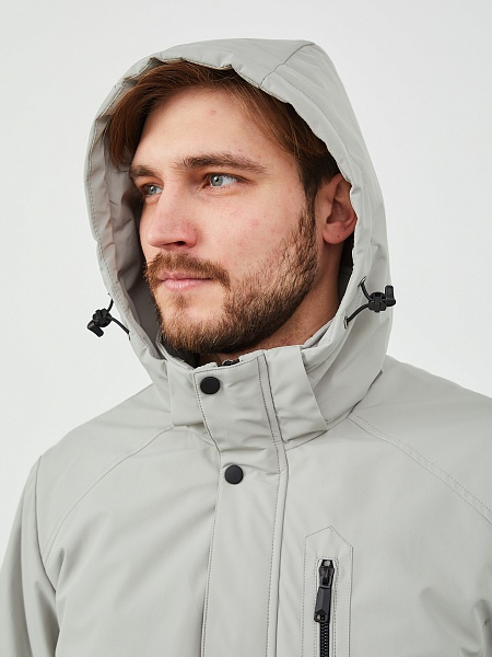 Куртка GRIZMAN  модель 73479, цвет Светло-серый