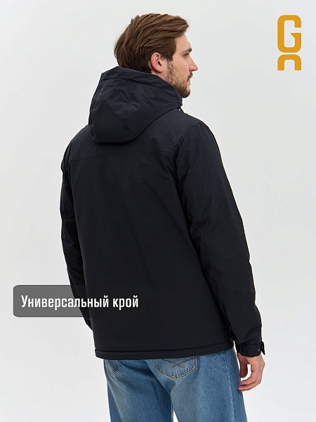 Куртка мужская демисезонная GRIZMAN, темно-синяя, модель 74889
