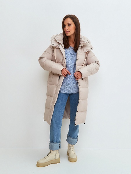 Куртка BRITT  модель 82946, цвет Молочный