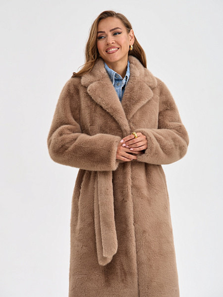 Шуба LAWINTER  модель 5391, цвет Мокко