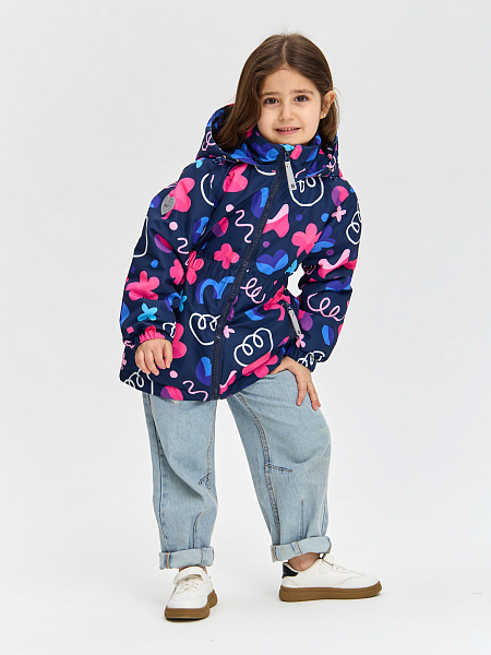 Куртка BRITT  модель 64738, цвет Сине-розовый