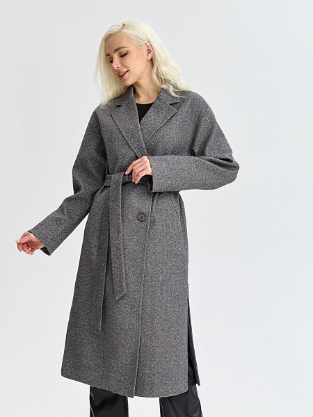 Пальто LAWINTER  модель 83891, цвет Серый