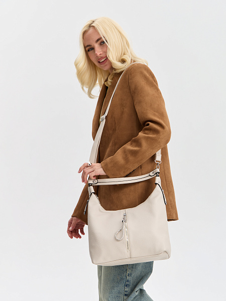 Сумка PARISOT  модель 14334, цвет Молочный