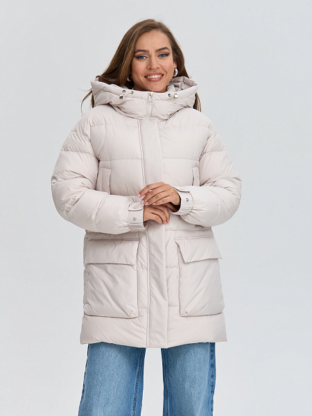 Куртка LAWINTER  модель 85544, цвет Молочный