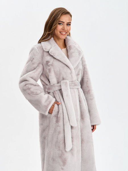 Шуба LAWINTER  модель 5391, цвет Лиловый