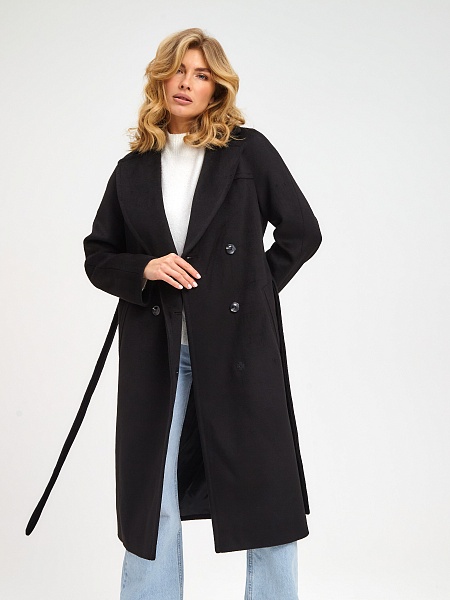 Пальто NAPOLITA  модель 82201, цвет Черный