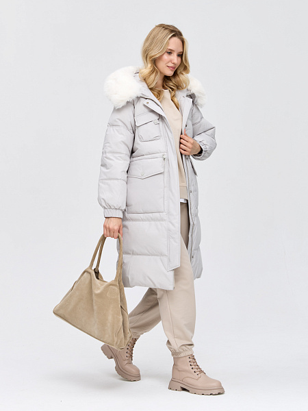 Куртка LAWINTER  модель 84630, цвет Светло-серый