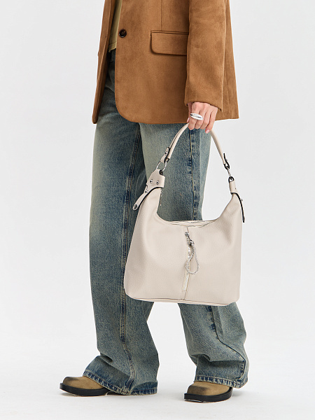 Сумка PARISOT  модель 14334, цвет Молочный