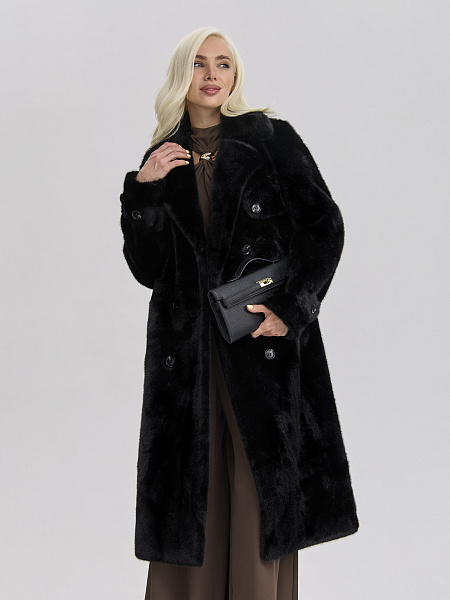 Шуба LAWINTER  модель 54478, цвет Черный