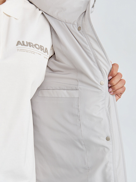 Куртка LAWINTER  модель 85887, цвет Светло-серый