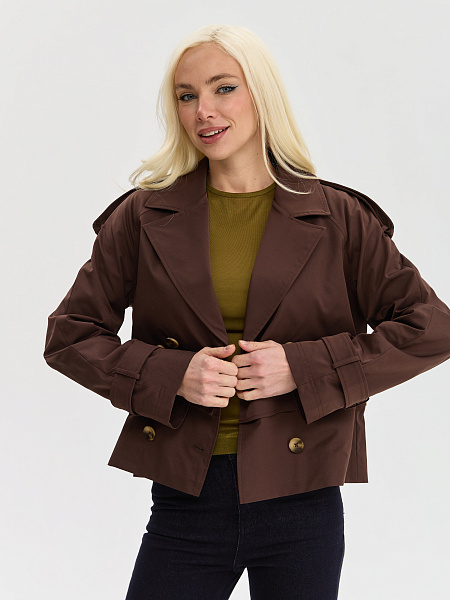 Куртка LAWINTER  модель 85642, цвет Коричневый