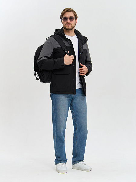 Куртка GRIZMAN  модель 74304, цвет Серо-черный