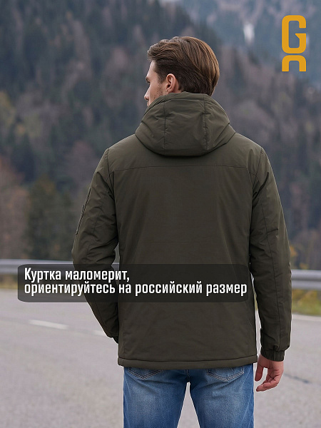 Куртка мужская демисезонная GRIZMAN, хаки, модель 74786