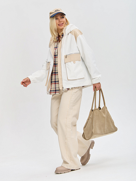 Куртка LAWINTER  модель 84931, цвет Бежево-белый