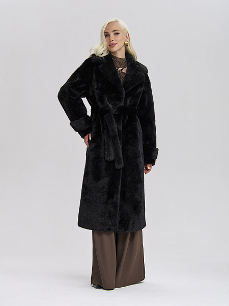 Шуба LAWINTER  модель 53576, цвет Черный