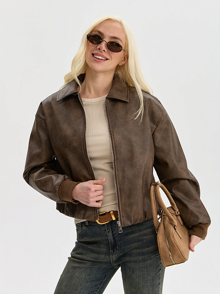 Куртка LAWINTER  модель 25916, цвет Коричневый