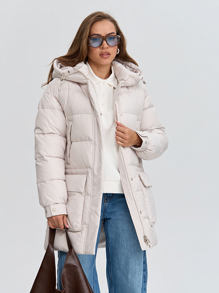 Куртка LAWINTER  модель 85544, цвет Молочный