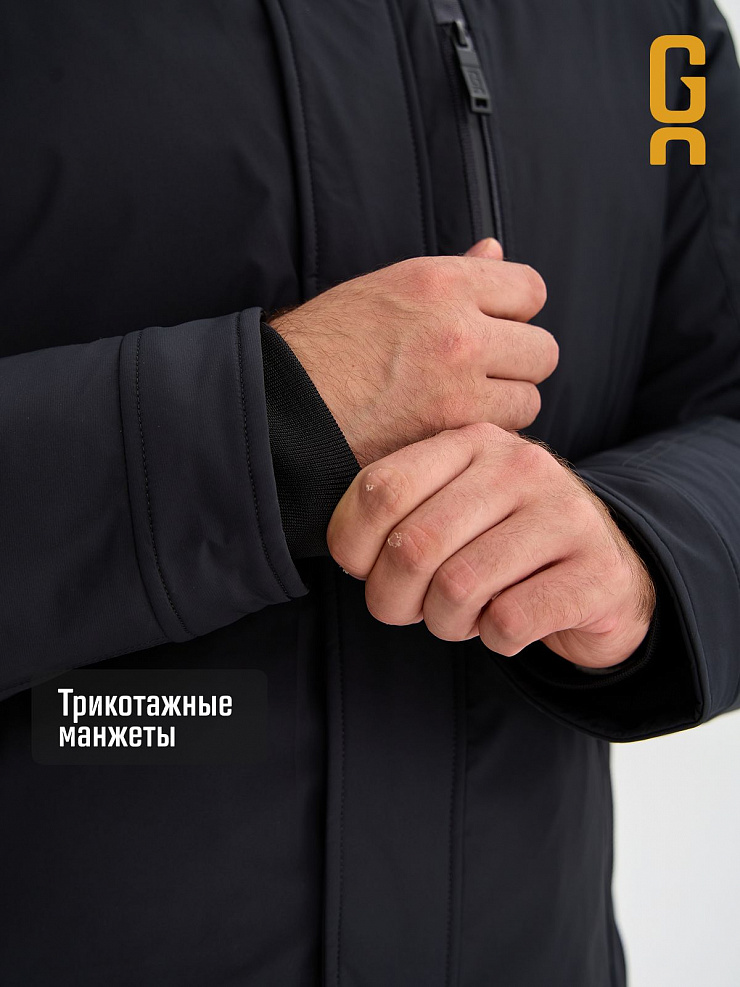 Куртка мужская зимняя GRIZMAN, темно-синяя, модель 75423