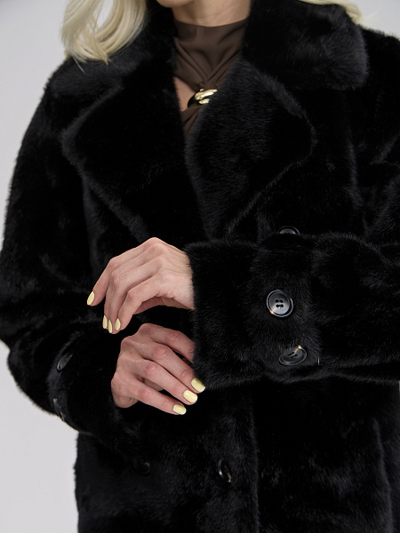 Шуба LAWINTER  модель 54478, цвет Черный