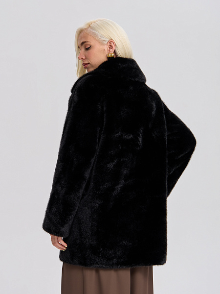 Шуба LAWINTER  модель 54243, цвет Черный